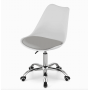 Офисное кресло Leobert Alba бело-серый