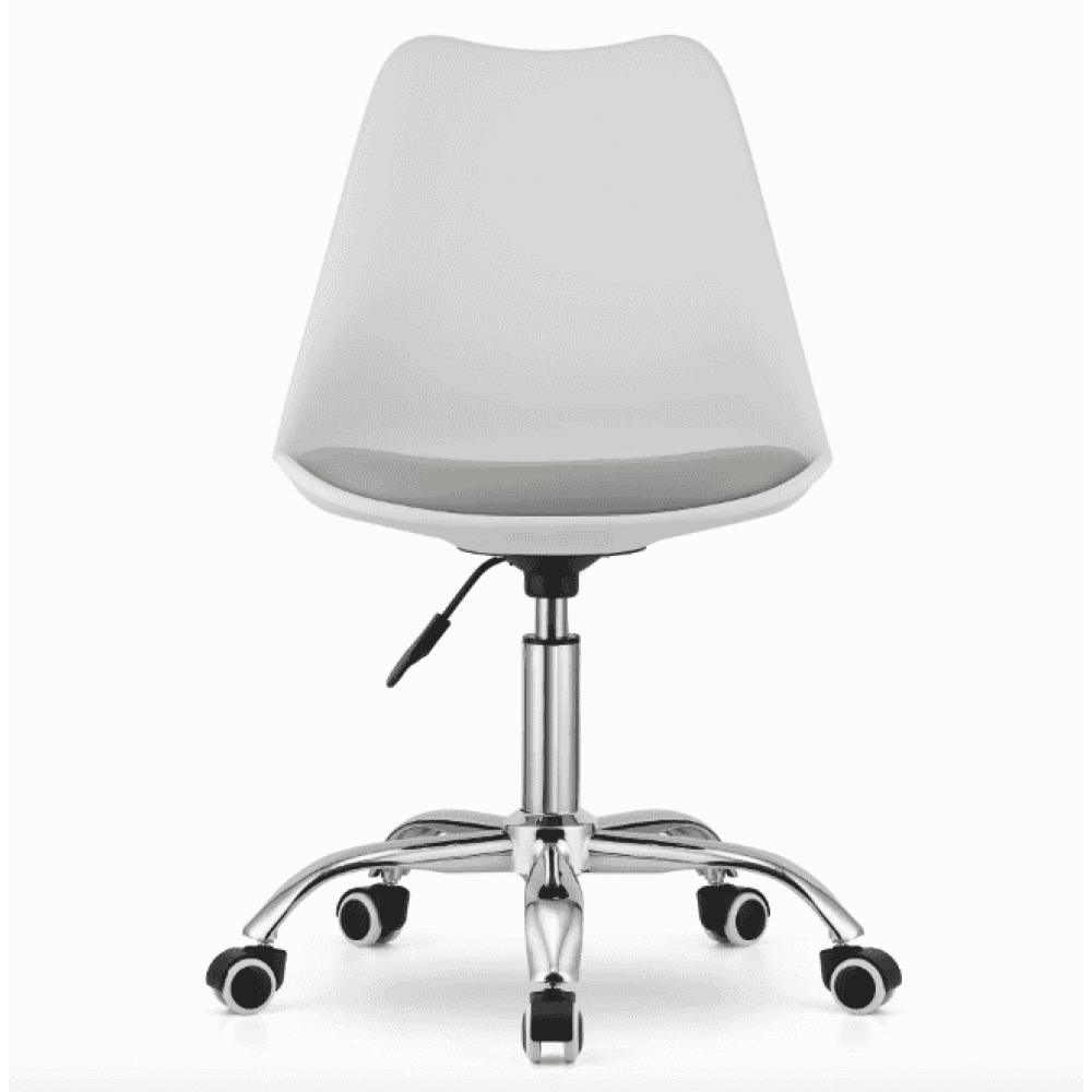 Офисное кресло Leobert Alba бело-серый