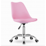 Офісне крісло Leobert Alba рожеве