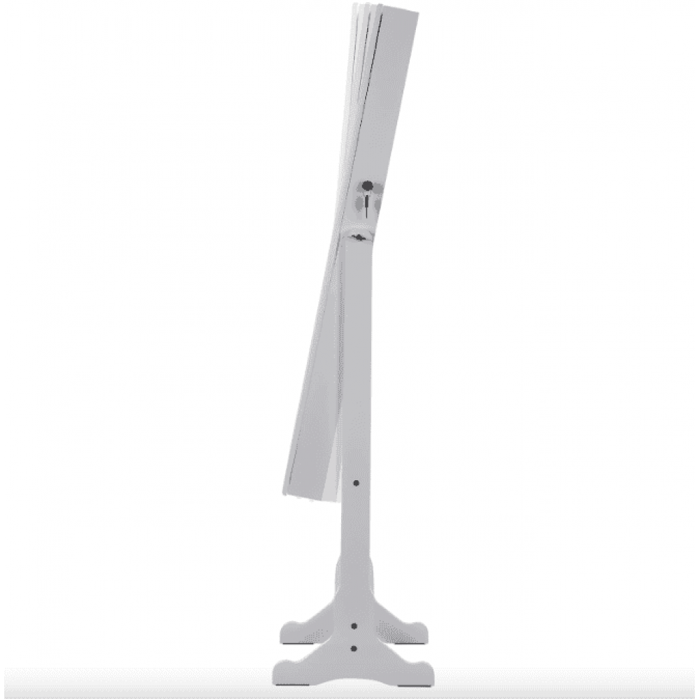 Підлогове дзеркало-шафа Leobert Insignia з підсвіткою білий