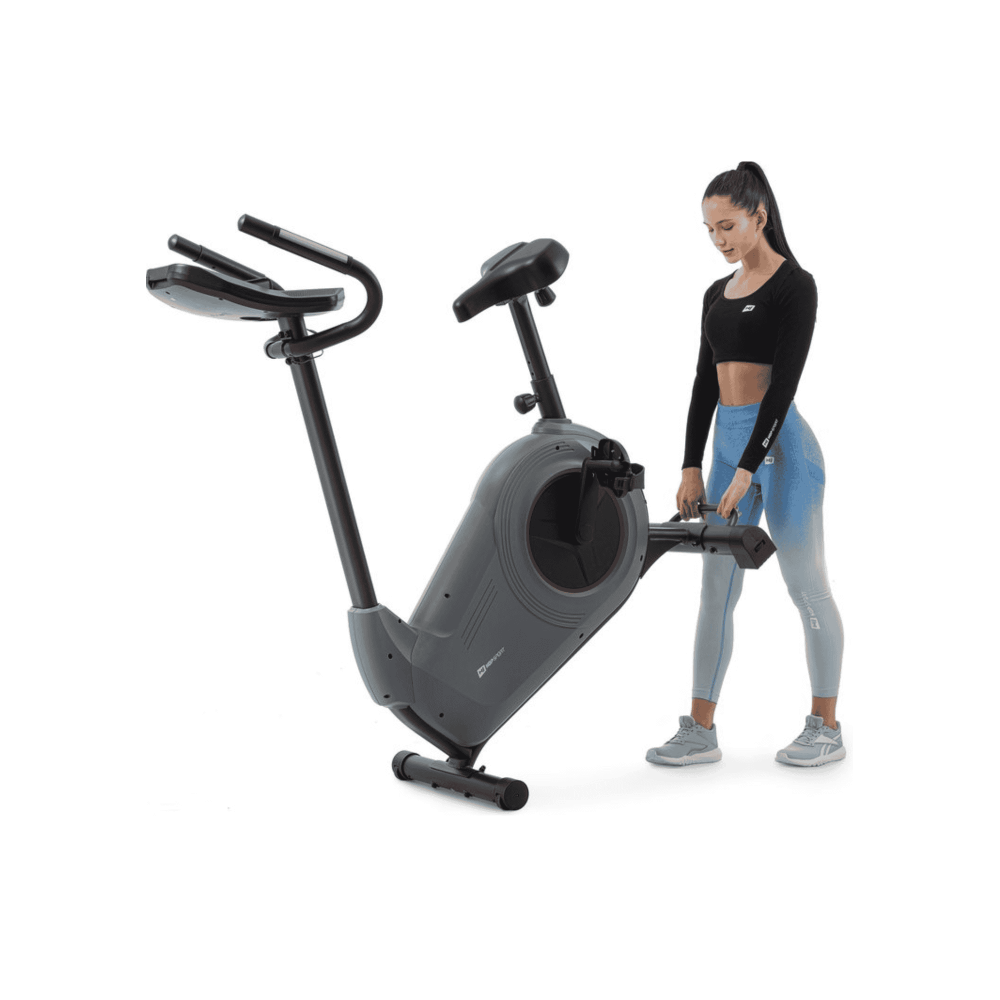 Велотренажер HS-100H Solid iConsole+ серый