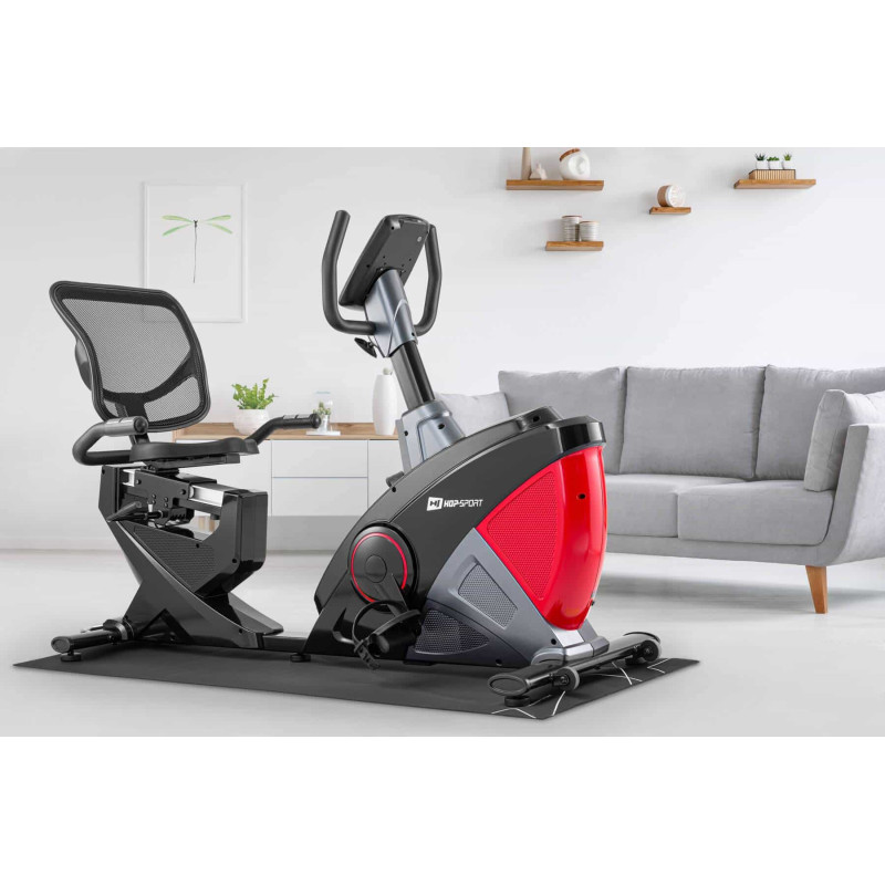 Велотренажер Hop-Sport 070L Helix Black/Red