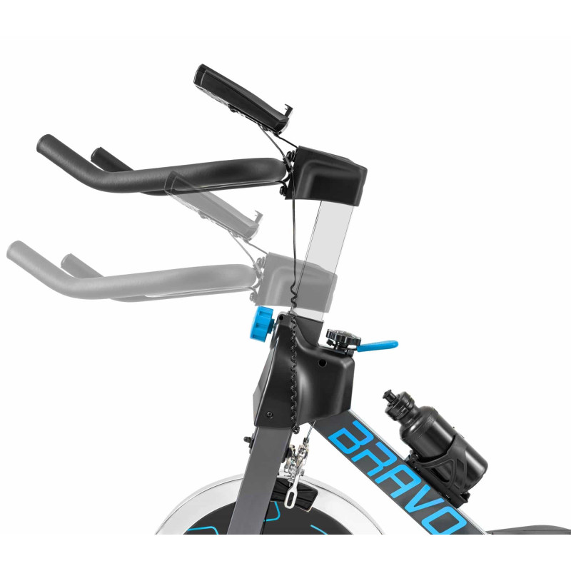 Спінбайк Hop-Sport 045CI Bravo Grey / Blue