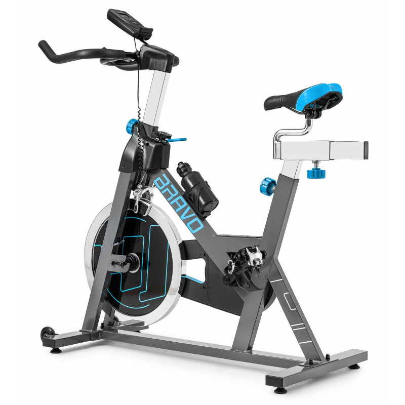 Спінбайк Hop-Sport 045CI Bravo Grey / Blue