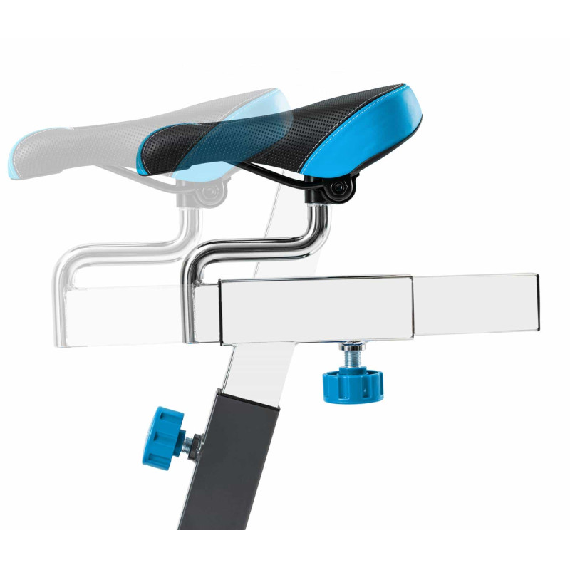 Спінбайк Hop-Sport 045CI Bravo Grey / Blue