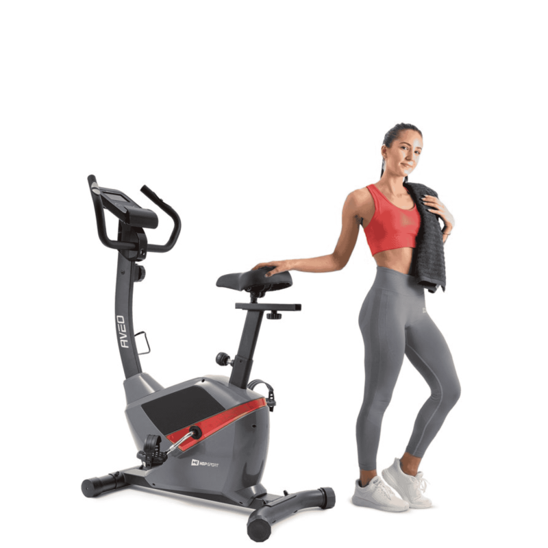 Велотренажер Hop-Sport 2090H Aveo Gray