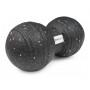 Подвійний масажний м'яч Hop-Sport EPP 120 мм P120DMB чорний