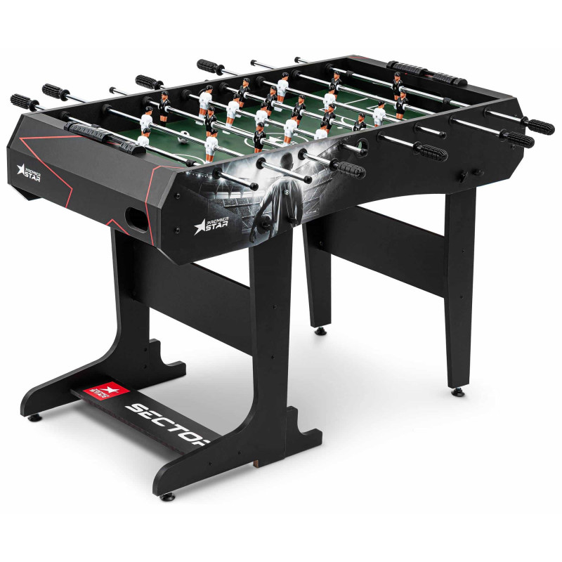 Настільний футбол Hop-Sport Sector Black/White