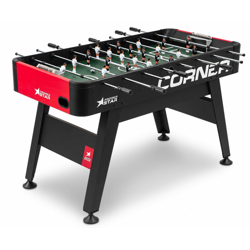 Настільний футбол Hop-Sport Corner Black/Red