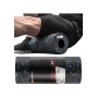 Гладкий роллер массажер Hop-Sport EPP 33 х 14 см черно-синий