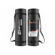 Мат для фитнеса и йоги с отверстиями Hop-Sport HS-N015GM 1,5см черный