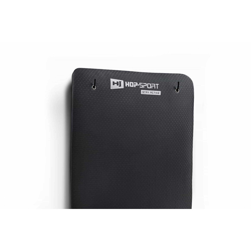 Фитнес-коврик с отверстиями Hop-Sport TPE 0,8см HS-T008GM черный