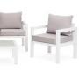 Комплект садовой мебели DiVolio Brescia 2 Белый/серый