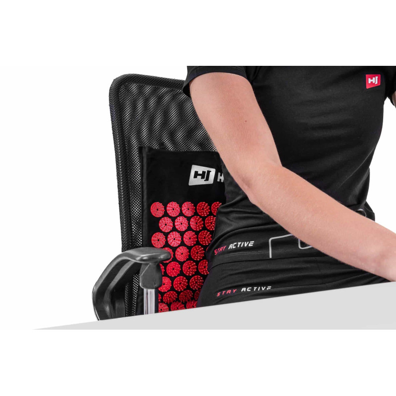 Акупунктурний килимок Hop-Sport C072AM Black/Red