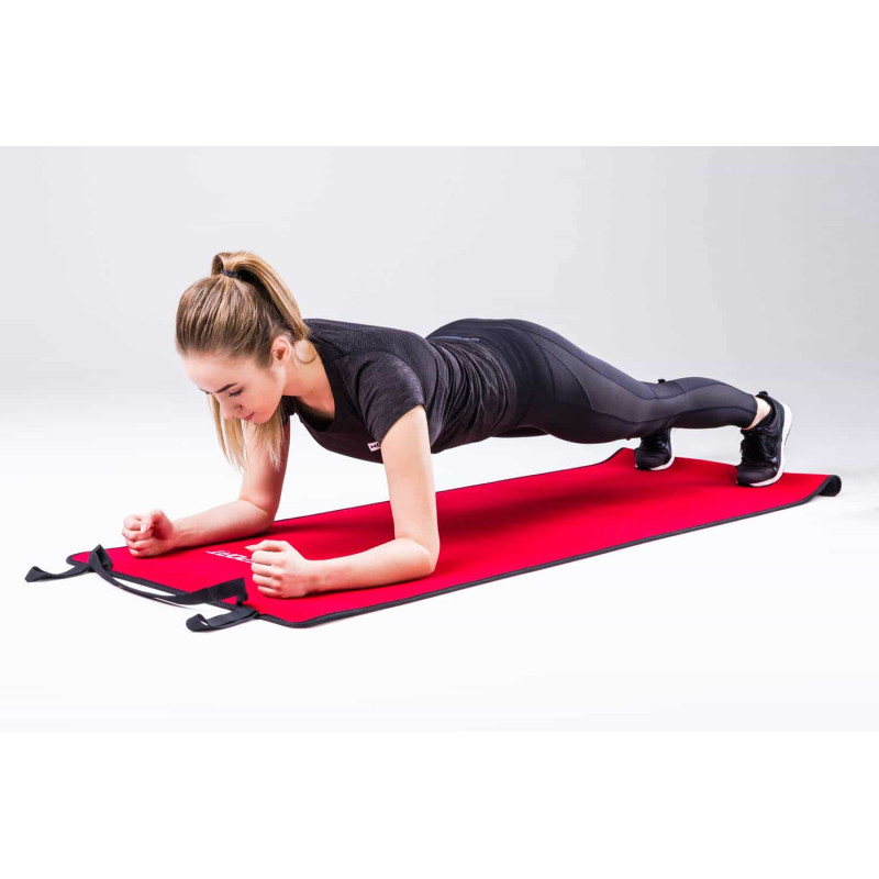 Мат для фитнеса и йоги Hop-Sport HS-2256 черный