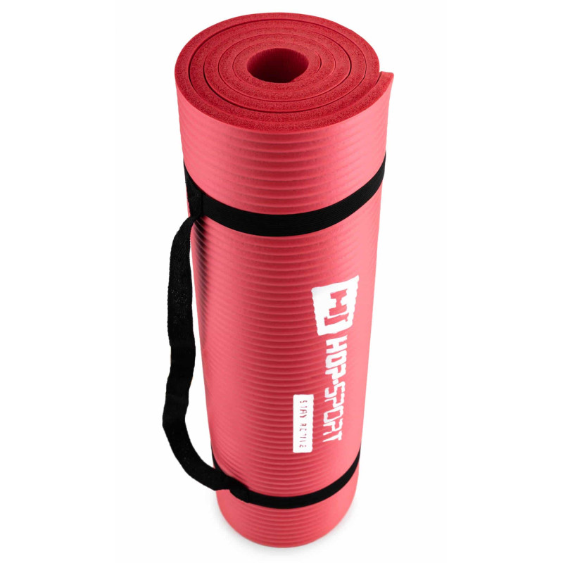 Мат для фітнесу Hop-Sport N010GM 1 см Red