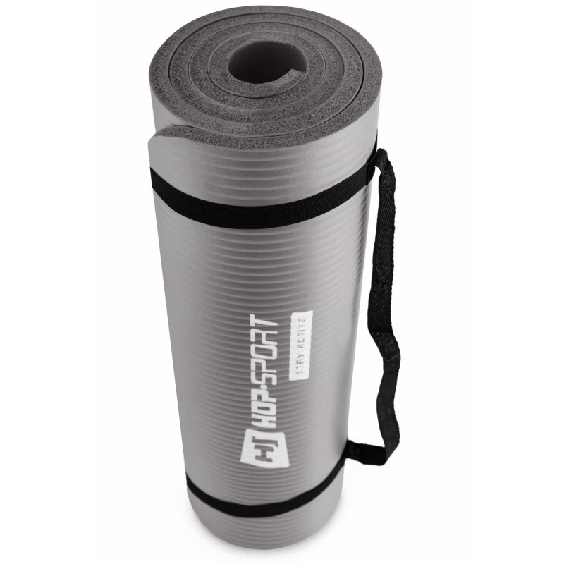 Мат для фітнесу Hop-Sport N015GM 1,5 см Gray