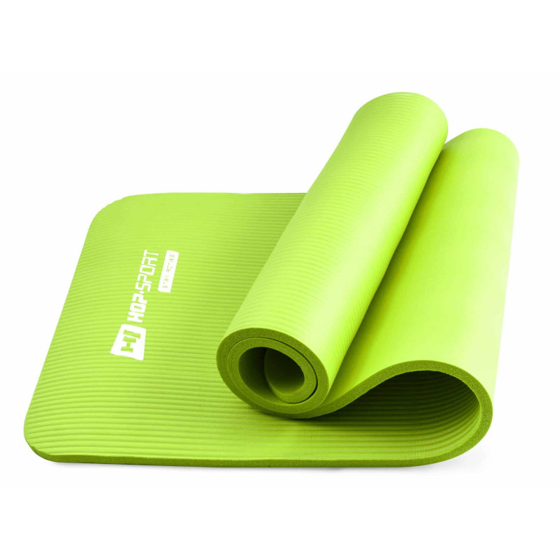 Мат для фитнеса и йоги Hop-Sport HS-N015GM 1,5см салатовый
