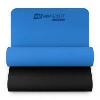 Мат для фитнеса Hop-Sport T006GM TPE 0,6 см Blue/Black