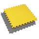 Мат-пазл з 4 частин Hop-Sport A010PM EVA 1 см Yellow/Gray