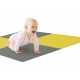 Мат-пазл з 4 частин Hop-Sport A010PM EVA 1 см Yellow/Gray