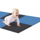 Мат-пазл з 6 частин Hop-Sport A010PM EVA 1 см Black/Blue