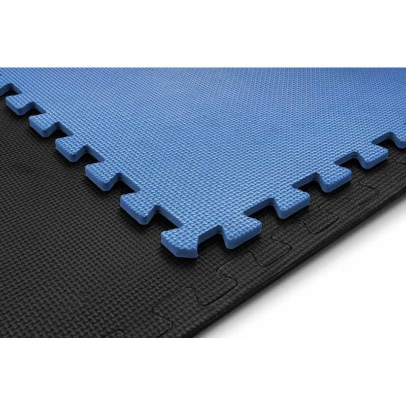 Мат-пазл з 6 частин Hop-Sport A010PM EVA 1 см Black/Blue
