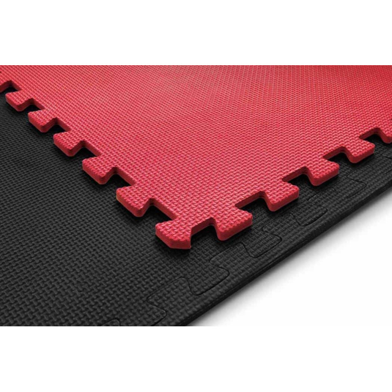 Мат-пазл з 6 частин Hop-Sport A010PM EVA 1 см Black/Red