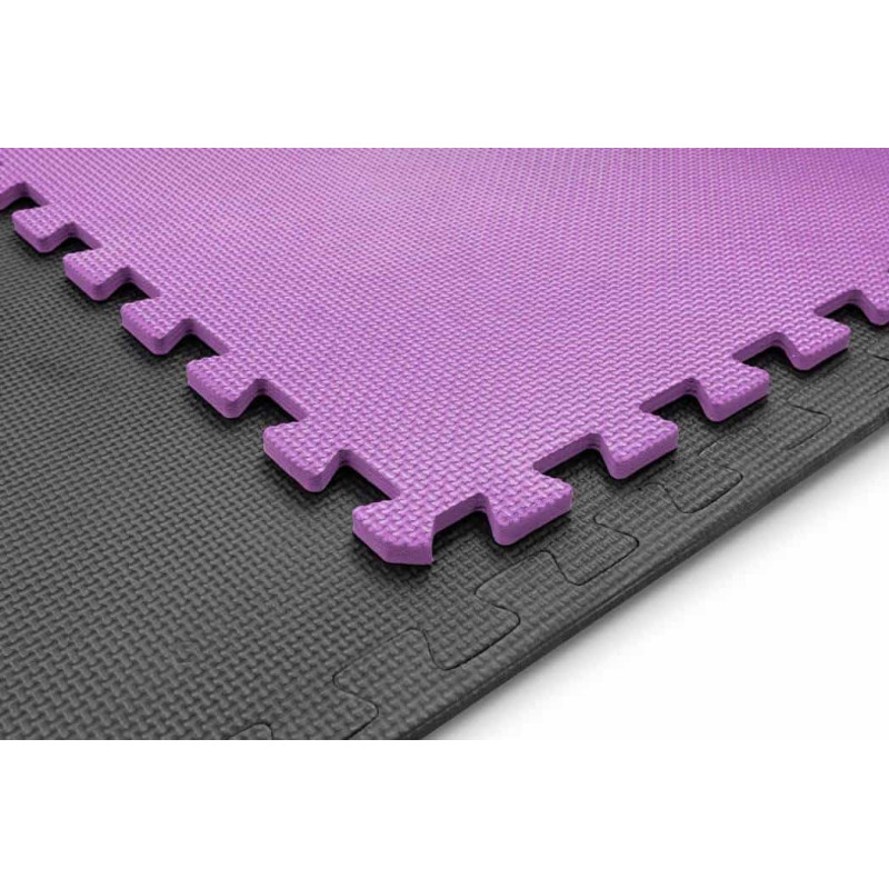 Мат-пазл з 9 частин Hop-Sport A010PM EVA 1 см Gray/Violet/Pink