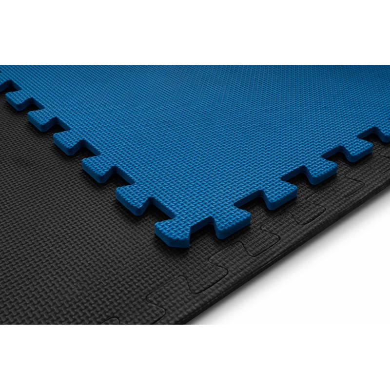 Мат-пазл з 9 частин Hop-Sport A010PM EVA 1 см Black/White/Blue
