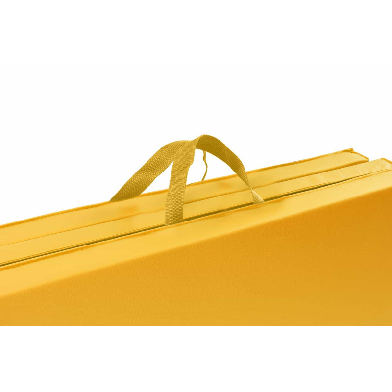 Гімнастичний мат 4 см Hop-Sport 064FM Yellow