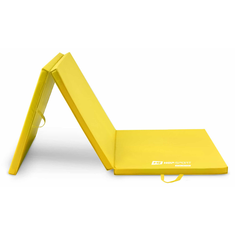 Гімнастичний мат 4 см Hop-Sport 064FM Yellow