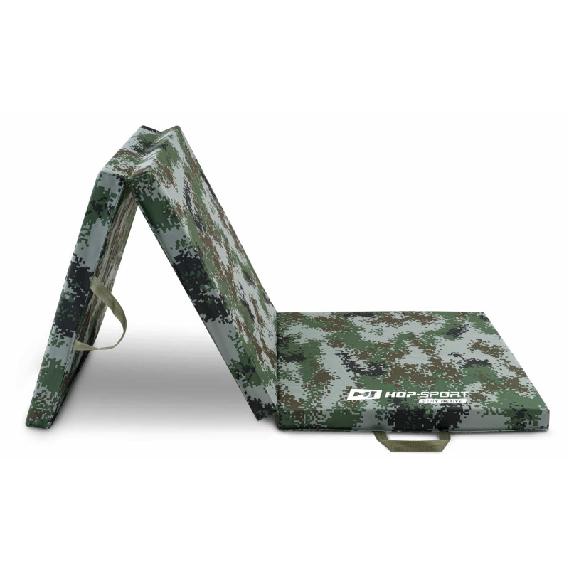 Гімнастичний мат 5 см Hop-Sport 065FM Military