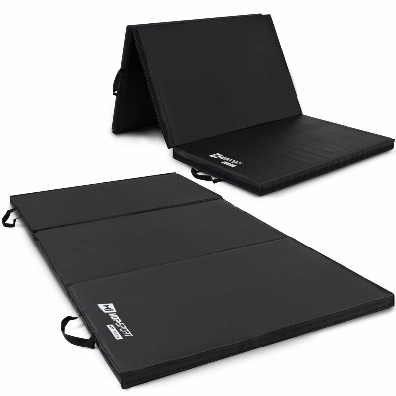 Гімнастичний мат 5 см Hop-Sport 095FM Black