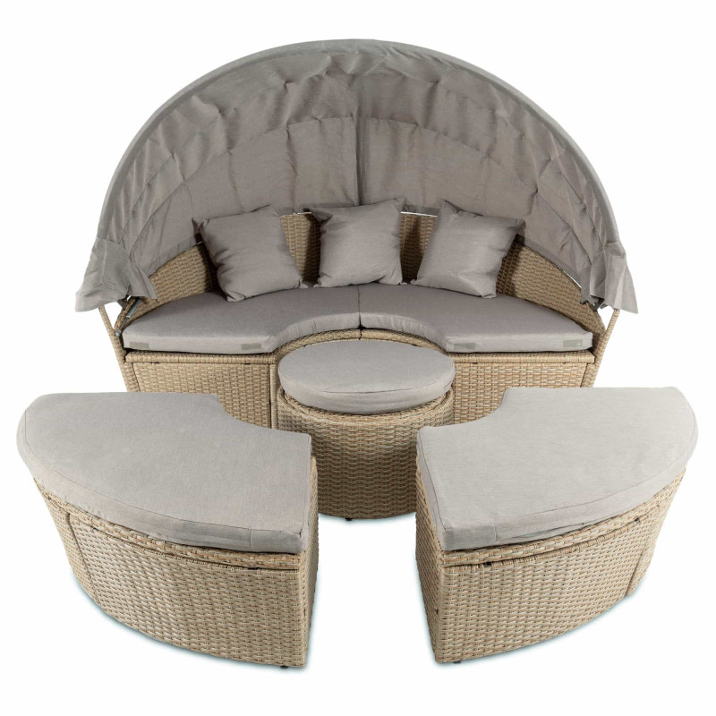 Садовая мебель из искусственного ротанга DiVolio Milano Beige