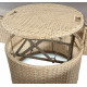 Садовая мебель из искусственного ротанга DiVolio Milano Beige