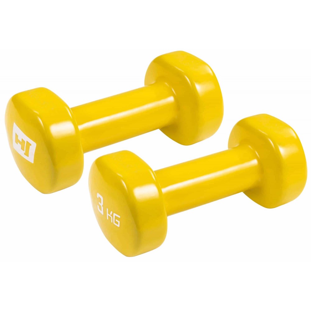 Гантелі вінілові круглі Hop-Sport 2 x 3 кг