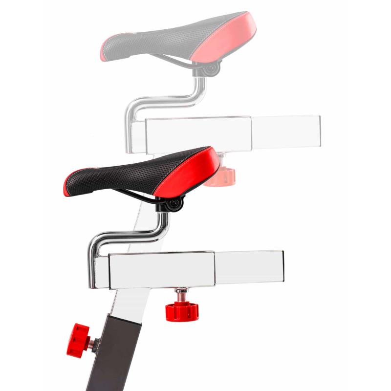 Спiнбайк Hop-Sport Bravo Red/Grey