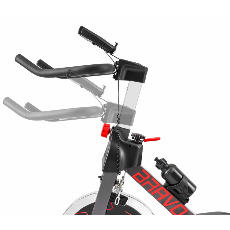 Спiнбайк Hop-Sport Bravo Red/Grey