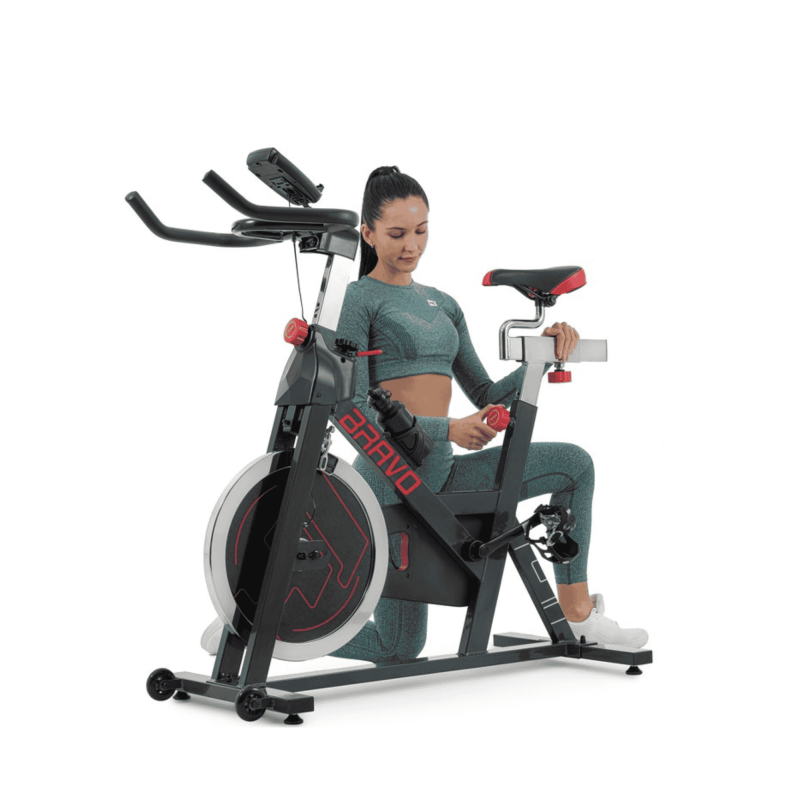Спiнбайк Hop-Sport Bravo Red/Grey
