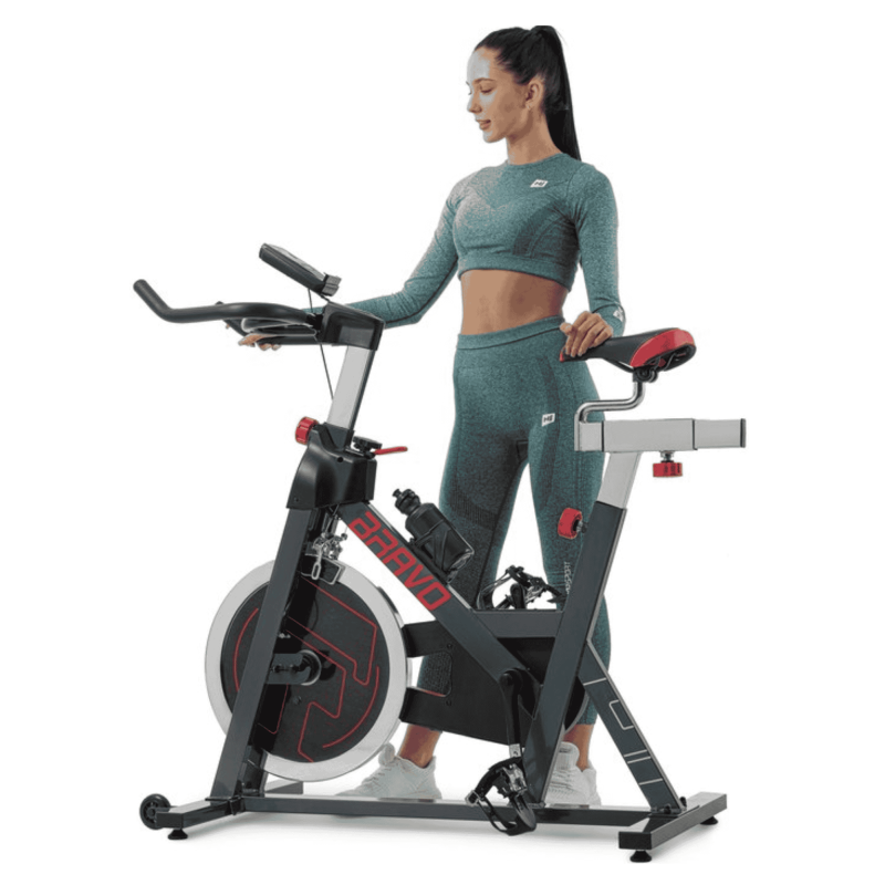 Спiнбайк Hop-Sport Bravo Red/Grey