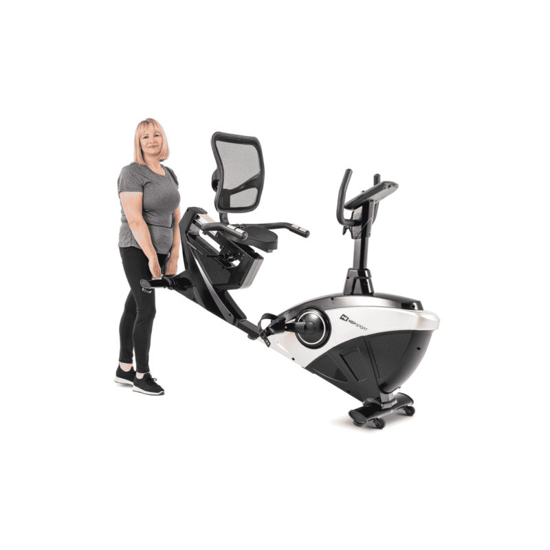 Велотренажер Hop-Sport 070L Helix Silver/Black