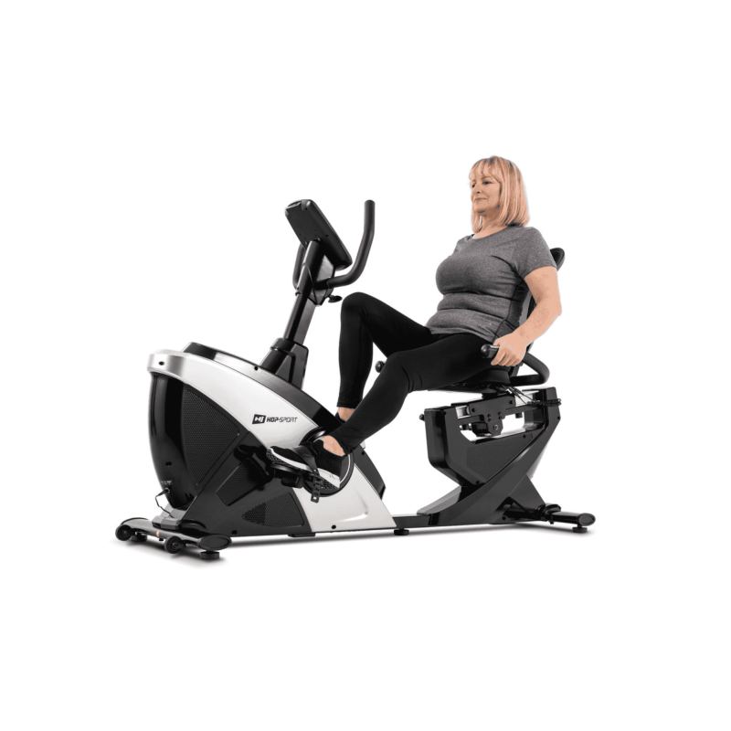 Велотренажер Hop-Sport 070L Helix Silver/Black