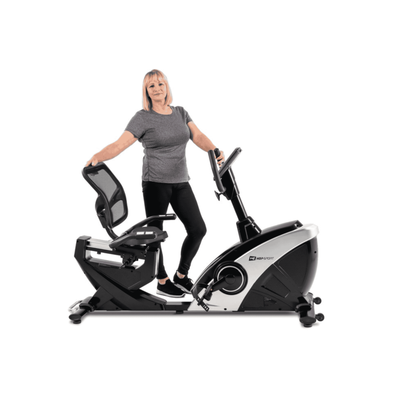 Велотренажер Hop-Sport 070L Helix Silver/Black