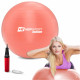 Фітбол Hop-Sport 55 см Light Pink з насосом
