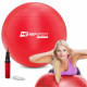 Фітбол Hop-Sport 55 см Red з насосом