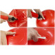 Фітбол Hop-Sport 55 см Yellow з насосом