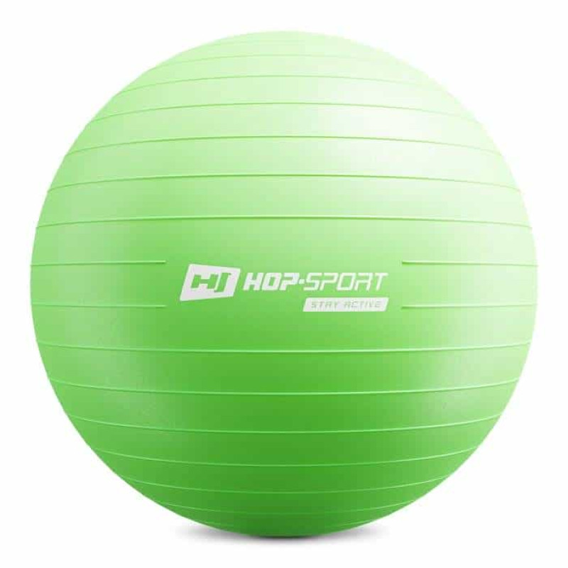 Фітбол Hop-Sport 65 см Green з насосом