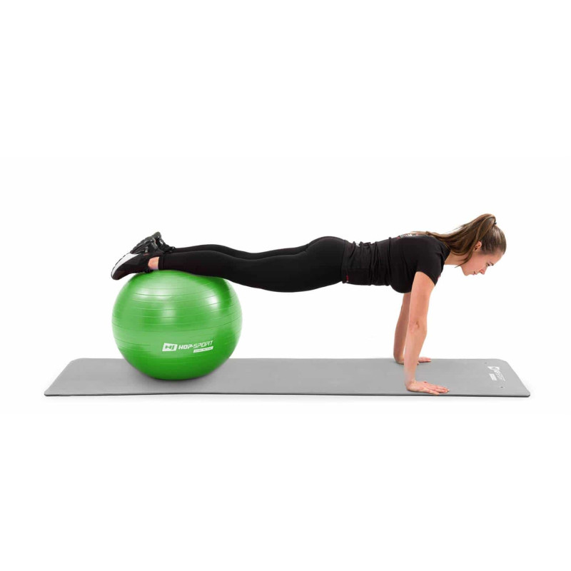 Фітбол Hop-Sport 65 см Green з насосом