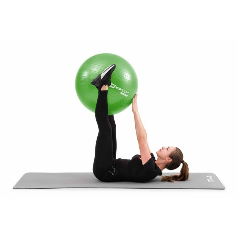Фітбол Hop-Sport 65 см Green з насосом